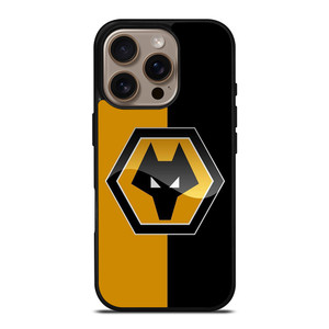 WOLVERHAMPTON WANDERERS FOOTBALL LOGO iPhone 16 Pro Case WOLVERHAMPTON WANDERERS FOOTBALL LOGO iPhone 16 Pro Case