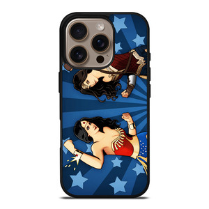 WONDER WOMAN LYNDA CARTER & GAL GADOT iPhone 16 Pro Case WONDER WOMAN LYNDA CARTER & GAL GADOT iPhone 16 Pro Case