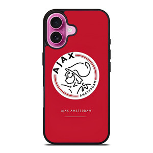 AJAX AMSTERDAM FOOTBALL TEAM LOGO ICON iPhone 16 Plus Case