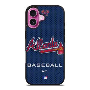 ATLANTA BRAVES BASEBALL NEW iPhone 16 Plus Case ATLANTA BRAVES BASEBALL NEW iPhone 16 Plus Case