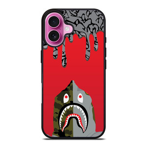 BAPE CAMO MELTED ARTWORK iPhone 16 Plus Case BAPE CAMO MELTED ARTWORK iPhone 16 Plus Case