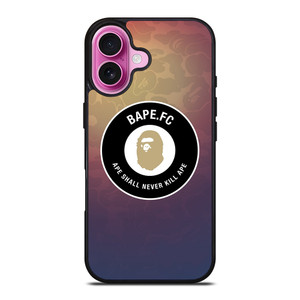 BAPE FC LOGO BADGE iPhone 16 Plus Case BAPE FC LOGO BADGE iPhone 16 Plus Case