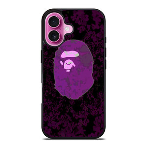 BAPE LOGO VIOLET iPhone 16 Plus Case BAPE LOGO VIOLET iPhone 16 Plus Case