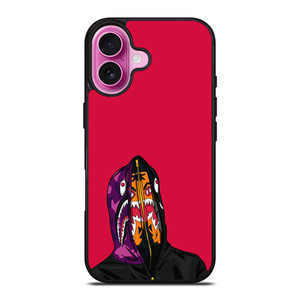 BAPE SHARK ICON iPhone 16 Plus Case BAPE SHARK ICON iPhone 16 Plus Case