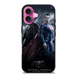 BATMAN VS SUPERMAN DAWN OF JUSTICE iPhone 16 Plus Case BATMAN VS SUPERMAN DAWN OF JUSTICE iPhone 16 Plus Case