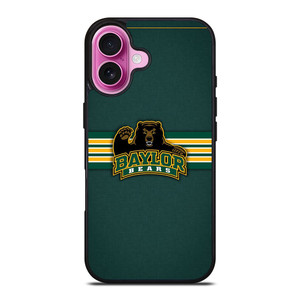 BAYLOR BEARS UNIVERSITY FOOTBALL LOGO iPhone 16 Plus Case