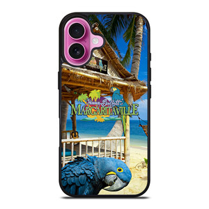 BEACH JIMMY BUFFETS MARGARITAVILLE iPhone 16 Plus Case BEACH JIMMY BUFFETS MARGARITAVILLE iPhone 16 Plus Case