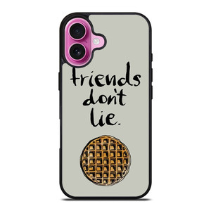 BEST FRIENDS DON'T LIE WAFFLE STRANGER THINGS iPhone 16 Plus Case BEST FRIENDS DON'T LIE WAFFLE STRANGER THINGS iPhone 16 Plus Case