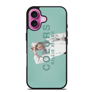 BILLIE EILISH COLORS iPhone 16 Plus Case BILLIE EILISH COLORS iPhone 16 Plus Case