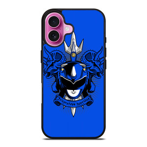 BLUE POWER RANGERS iPhone 16 Plus Case BLUE POWER RANGERS iPhone 16 Plus Case
