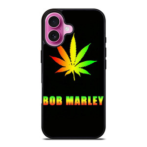 BOB MARLEY REGGAE MARIJUANA ICON iPhone 16 Plus Case