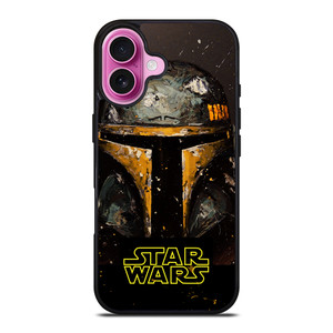 BOUNTY HUNTER BOBA STAR WARS iPhone 16 Plus Case