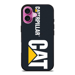 CATERPILLAR CAT LOGO CARBON iPhone 16 Plus Case CATERPILLAR CAT LOGO CARBON iPhone 16 Plus Case