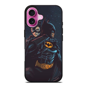 CATWOMAN AND BATMAN ROMANCE iPhone 16 Plus Case