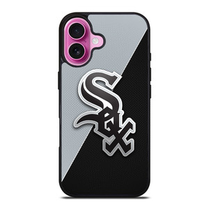 CHICAGO WHITE SOX WHITE BLACK iPhone 16 Plus Case CHICAGO WHITE SOX WHITE BLACK iPhone 16 Plus Case