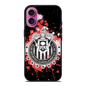 CHIVAS GUADALAJARA FC LOGO ART iPhone 16 Plus Case