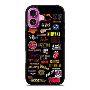 CLASSIC ROCK BAND LOGO iPhone 16 Plus Case CLASSIC ROCK BAND LOGO iPhone 16 Plus Case