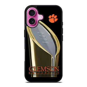 CLEMSON TIGERS CHAMPS iPhone 16 Plus Case CLEMSON TIGERS CHAMPS iPhone 16 Plus Case