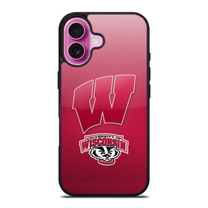 CLUB WISCONSIN BADGER LOGO iPhone 16 Plus Case CLUB WISCONSIN BADGER LOGO iPhone 16 Plus Case
