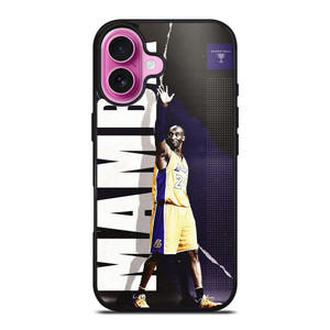 COBE BRYANT MAMBA LAKERS iPhone 16 Plus Case