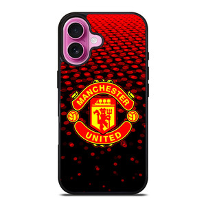COOL MANCHESTER UNITED LOGO iPhone 16 Plus Case