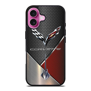 CORVETTE STINGRAY RED C7 iPhone 16 Plus Case