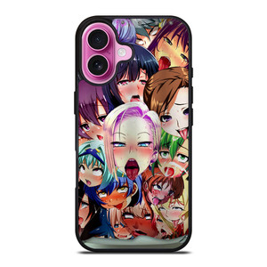 CUTE AHEGAO CHARACTERS iPhone 16 Plus Case