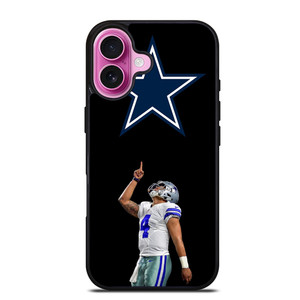 DAK PRESCOTT DALLAS COWBOYS FOOTBALL STAR iPhone 16 Plus Case
