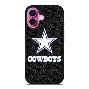 DALLAS COWBOYS FOOTBALL BLACK WALL iPhone 16 Plus Case