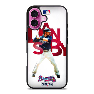 DANSBY SAWANSON ATLANTA BRAVES iPhone 16 Plus Case DANSBY SAWANSON ATLANTA BRAVES iPhone 16 Plus Case