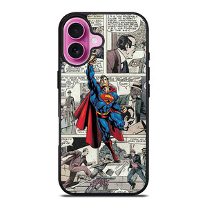 DC SUPERMAN COMIC CLASSIC iPhone 16 Plus Case DC SUPERMAN COMIC CLASSIC iPhone 16 Plus Case
