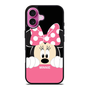 DISNEY MINNIE MOUSE CARTOON FLAT iPhone 16 Plus Case