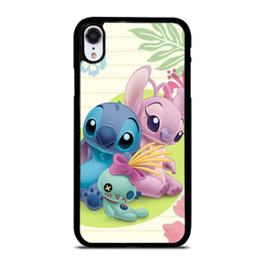DISNEY STITCH AND GIRLFRIEND iPhone XR Case
