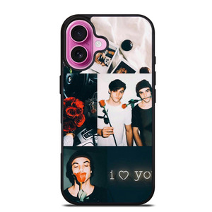 DOLAN TWINS COLLAGE LOVE iPhone 16 Plus Case