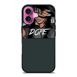 DOPE GIRL iPhone 16 Plus Case DOPE GIRL iPhone 16 Plus Case