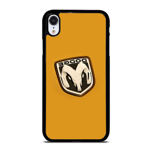 DODGE CAR LOGO YELLOW iPhone XR Case DODGE CAR LOGO YELLOW iPhone XR Case