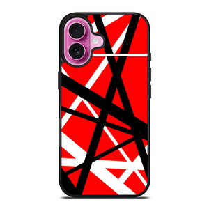 EDDIE VAN HALEN GUITAR STRIPES PATTERN iPhone 16 Plus Case EDDIE VAN HALEN GUITAR STRIPES PATTERN iPhone 16 Plus Case