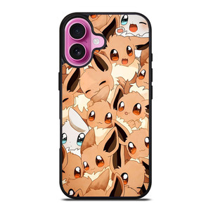 EEVE POKEMON COLLAGE iPhone 16 Plus Case EEVE POKEMON COLLAGE iPhone 16 Plus Case