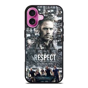 FAST FURIOUS 7 PAUL WALKER iPhone 16 Plus Case