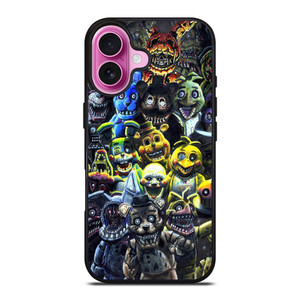 FIVE NIGHTS AT FREDDY'S FNAF HOROR iPhone 16 Plus Case