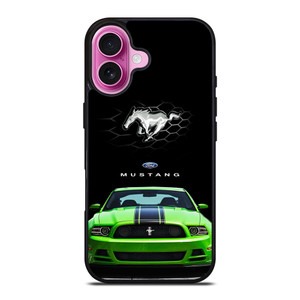 FORD MUSTANG CAR GREEN iPhone 16 Plus Case FORD MUSTANG CAR GREEN iPhone 16 Plus Case
