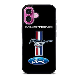 FORD MUSTANG LOGO iPhone 16 Plus Case FORD MUSTANG LOGO iPhone 16 Plus Case