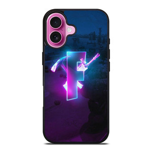 FORNITE GLOWING LOGO iPhone 16 Plus Case FORNITE GLOWING LOGO iPhone 16 Plus Case