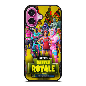 FORTNITE BATTLE ROYALE ALL CHARACTER iPhone 16 Plus Case