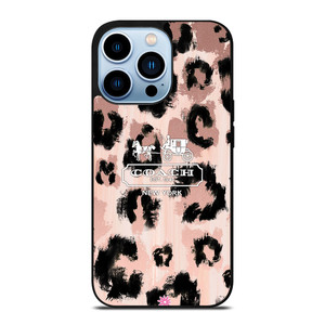 COACH NEW YORK LEOPARD SKIN iPhone 13 Pro Max Case COACH NEW YORK LEOPARD SKIN iPhone 13 Pro Max Case