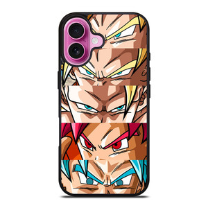 GOKU DRAGON BALL EYE COLLAGE iPhone 16 Plus Case