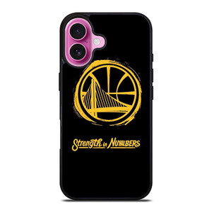 GOLDEN STATE WARRIORS LOGO STRENGTH IN NUMBERS iPhone 16 Plus Case