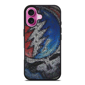GRATEFUL DEAD ARTWORK iPhone 16 Plus Case GRATEFUL DEAD ARTWORK iPhone 16 Plus Case