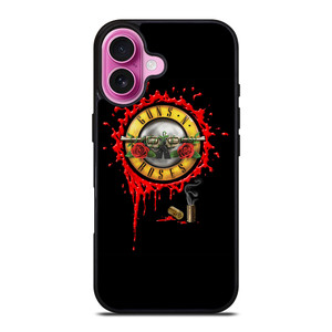 GUNS N ROSES CASE Logo iPhone 16 Plus Case GUNS N ROSES CASE Logo iPhone 16 Plus Case