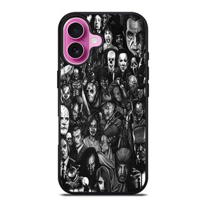 HALLOWEEN HORROR SCARY MOVIE iPhone 16 Plus Case